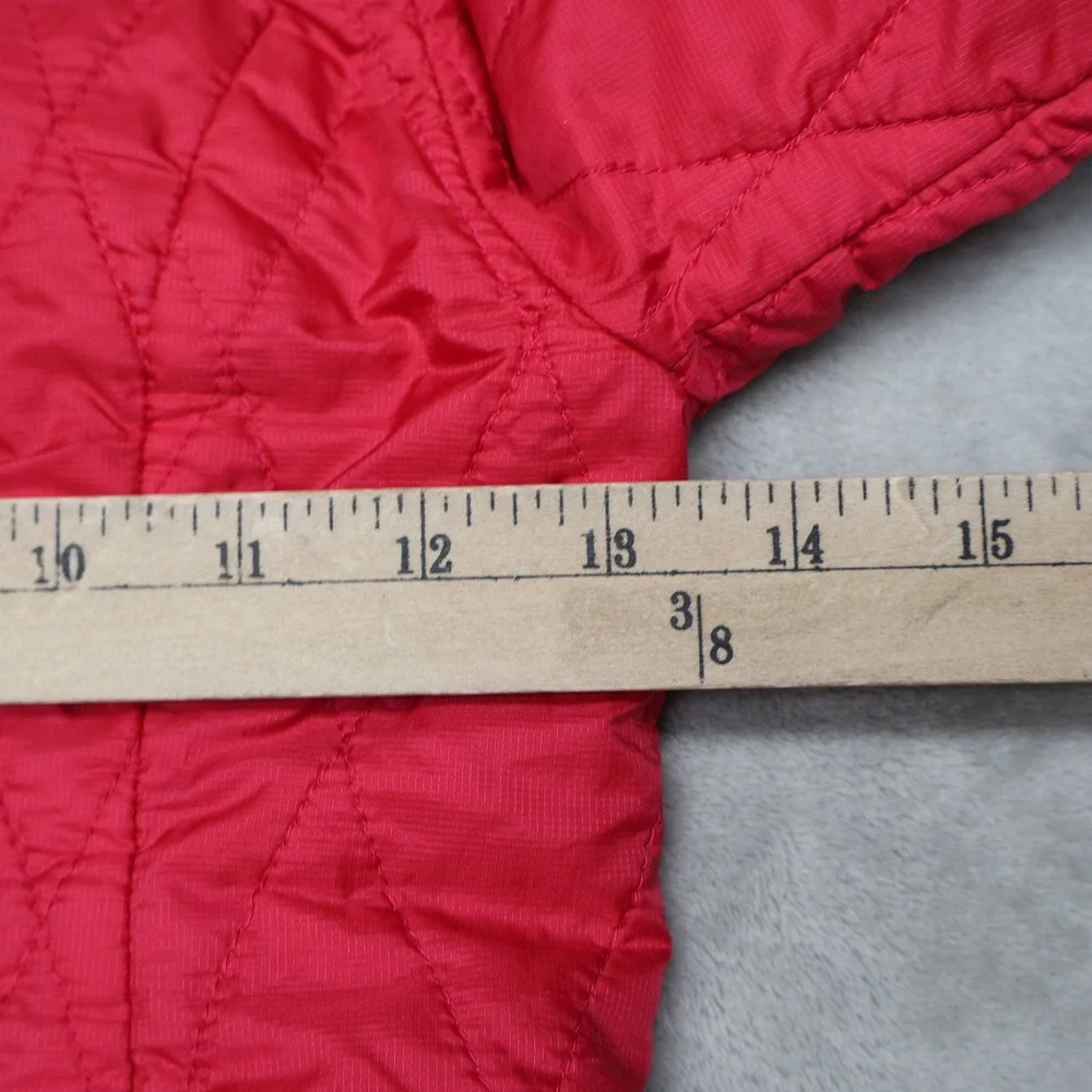 Patagonia Jacket Girls XS 5/6 Red Insulated Light Pack‎ Winter Quilted Nano Puff